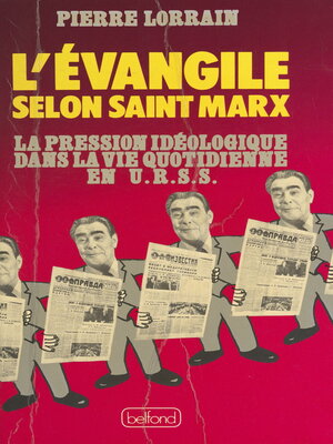 cover image of L'Évangile selon Saint Marx